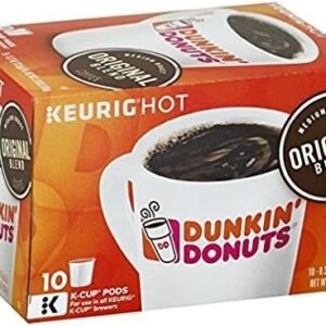 Dunkin' Donuts Medium Roast K-Cup Coffee Pods, Original Blend, 72 ct