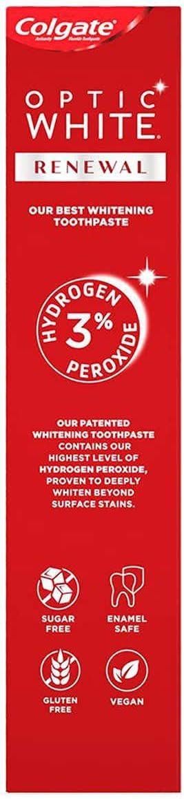 Colgate Optic White Platinum Teeth Whitening Toothpaste, 4.1 oz., 4 pk.