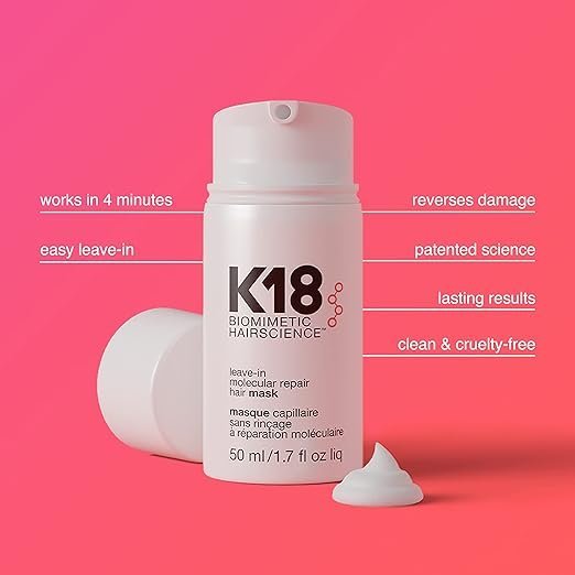 K18 Professional Molecular Repair Hair Mask, 5 oz.
