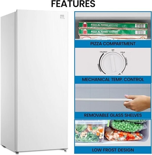 Frigidaire Gallery 7 cu. ft. Upright Convertible Fridge/Freezer