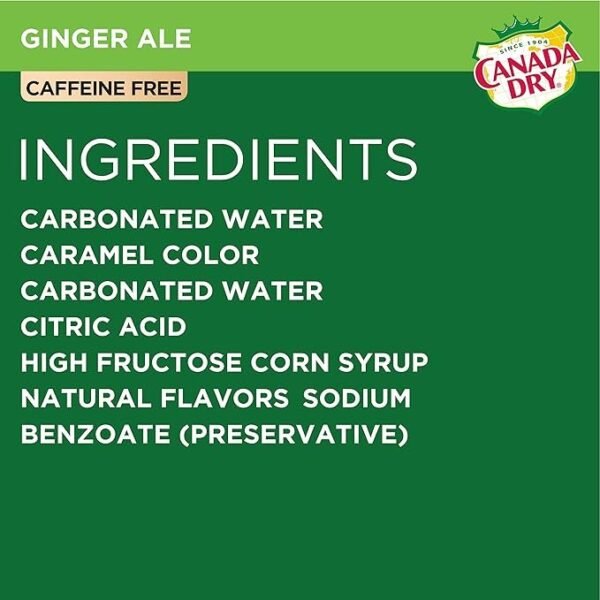 Canada Dry Ginger Ale Soda 12 fl. oz.