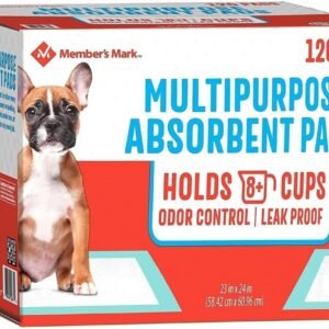 Member's Mark Multipurpose Absorbent Training Pads, 23" x 24",120 ct.