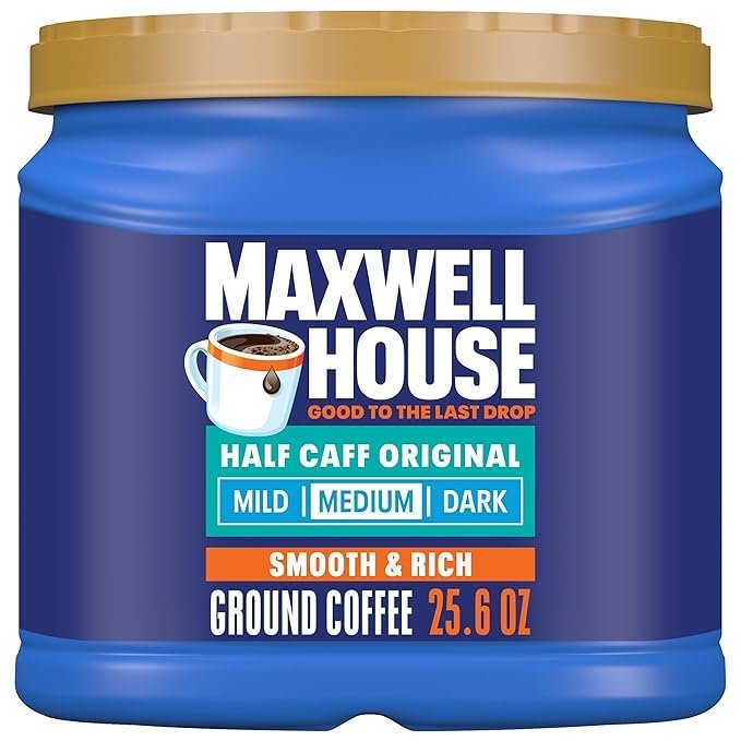 Maxwell House Original Roast Medium Ground Coffee, 43.1 oz.
