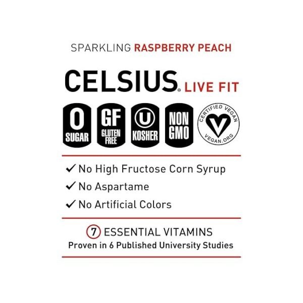 Celsius Essential Energy Sparkling Vibe Variety Pack, 12 fl. oz.