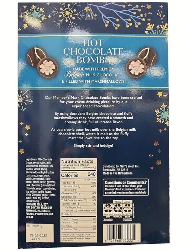 Member’s Mark Hot Chocolate Bombs, 7 pk.
