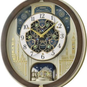 Seiko Melodies in Motion 2024 Musical Wall Clock, Limited Edition Quartz Movement Exclusive