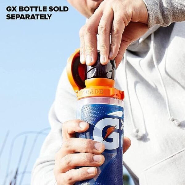 Gatorade GX Bottle with GX Thirst Quencher Concentrate Pods, 4 Pack (Choose Color/Flavor)
