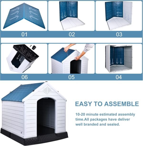 ASL Solutions Insulated Dog Palace, Choose Color