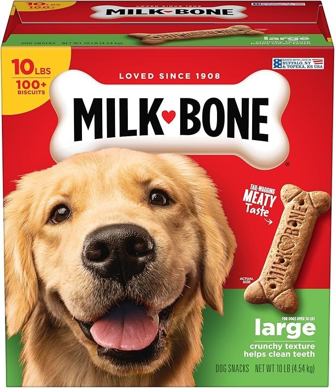 Milk-Bone Original Large Crunchy Dog Treat Biscuits 240 oz.