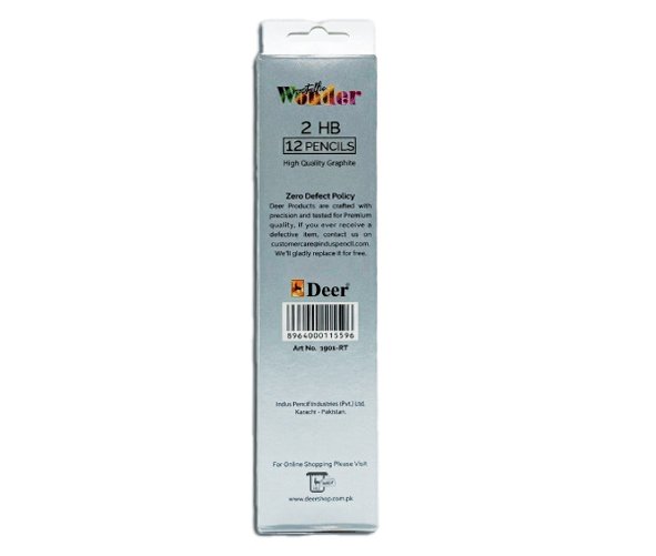 Deer Wonder Metallic Pencil with Eraser Tip