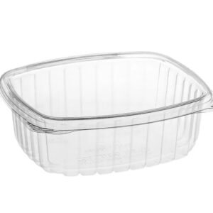 12 oz Clear Hinged Deli Container HC-12 - 200 Case