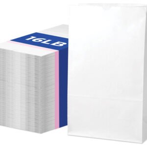 White Paper Bag 16 lb 500/CS
