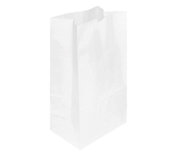 White Paper Bag 20 lb 500/CS