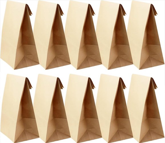 Brown Paper Bags 16 LB - 500Case