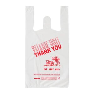 T Sack White Thank You Bag - Small 8×4×16 1000/Case