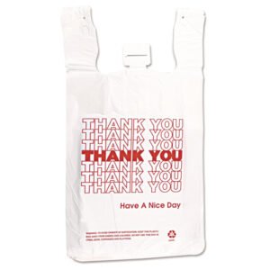 T Sack White Thank You Bag - Extra Large U - 500/Case