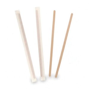 Coffee Stirrer Wrapped 7 - Individual - 1000 Pack
