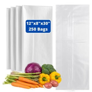 Poly Bag 12X8X30 - 2 Mil - 250/CS