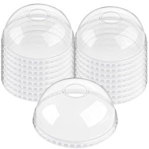 Clear Pet Lid Dome 32 oz - 107mm With Hole - 500CS