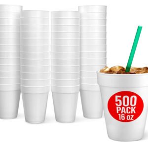 Convermex 16 oz Foam Cup - 16B16 - 500/CS