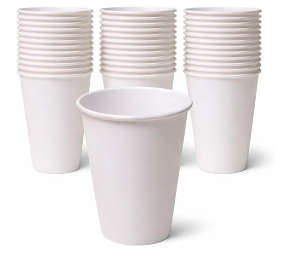 White Paper Cup 10 oz - 1000/case