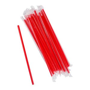 Giant Straw Poly Wrapped 10.25 - Individual - 300/CS