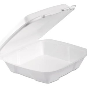 Foam Pak FP 2200 Small Hinged Lid 1 Comp 8 - 200/CS