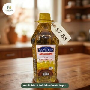Famous Sunflower Oil 3L