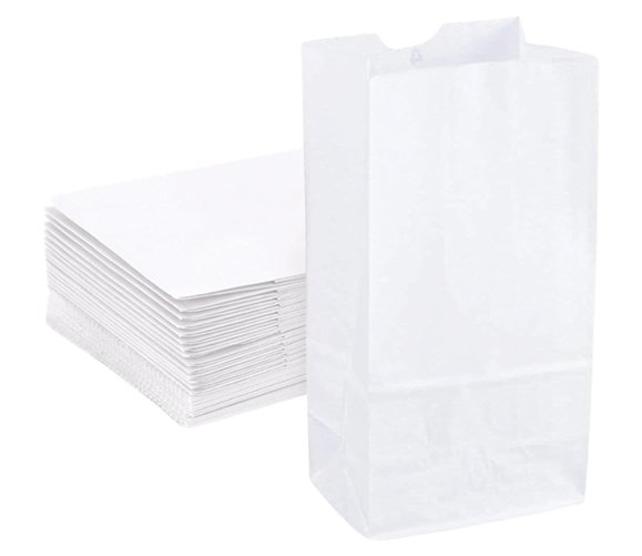 White Paper Bags 2 lb 500/CS