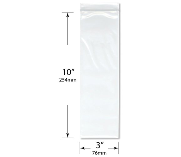 Poly Bag 3X10-1000 ct