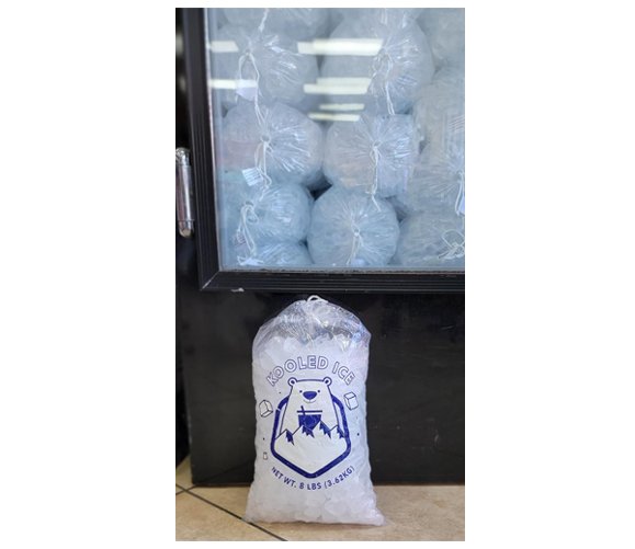 Ice Bag 8lbs - 500/CS