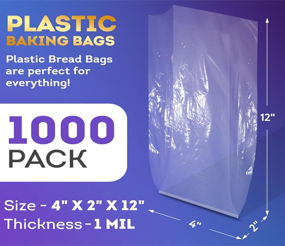 Food Storage Bag 4X2X12 - 1000CS
