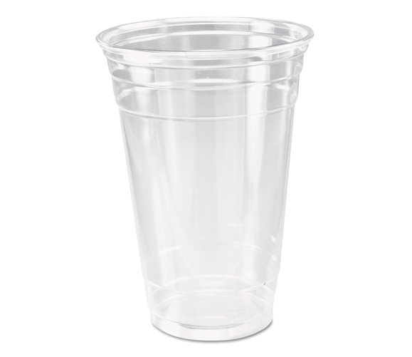 Clear PET Plastic Cold Cup 20 oz - 98mm - 500/Case
