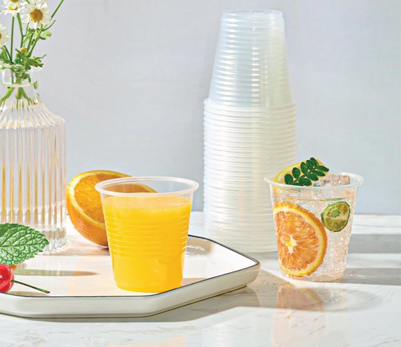 Translucent Plastic Cold Cup 5 oz - 2500 Cups