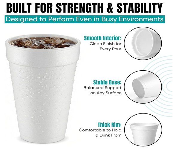 Convermex 20 oz Foam cup 20B16 500/CS