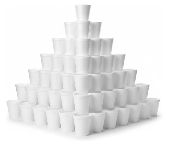 Convermex 32 oz Foam Cup - 32TB32 - 500/CS