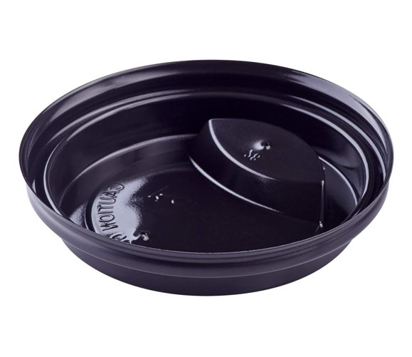 Hot paper cup Travel Lid Black 10-24 oz - 1000/case