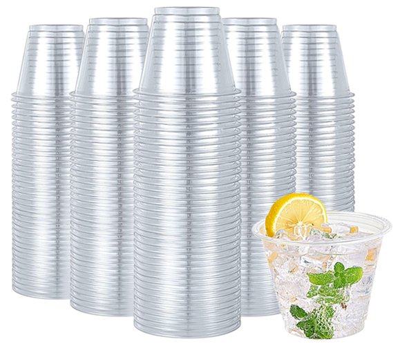 Clear Pet Cup 9oz - 92-93mm - 1000/CS