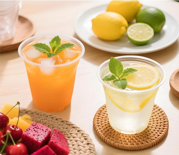 Translucent Plastic Cold Cup 12 oz - 1000/case