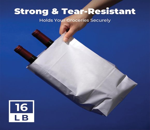 White Paper Bag 16 lb 500/CS