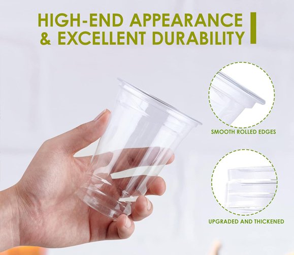 Clear Pet Cup 10oz - 78mm - 1000/CS
