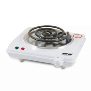 Better Chef Single Burner W/White Enamel Finish