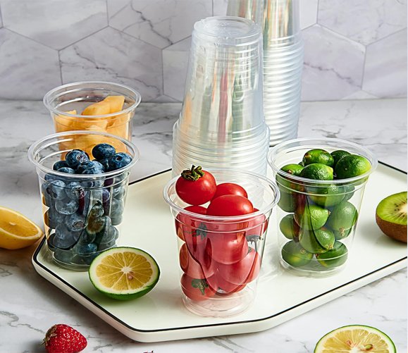 Clear Pet Cup 10oz - 78mm - 1000/CS