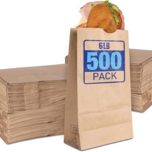 Brown Paper Bag 6LB 500/CS