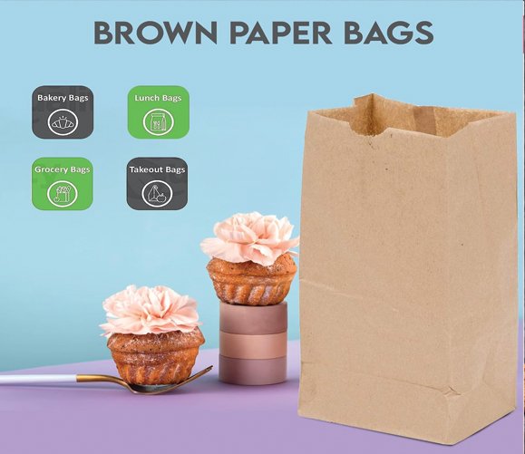 Brown Paper Bag ½ LB (500/CS)