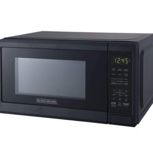 Black & Decker .7 Cu Ft Digital Microwave Oven Black