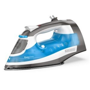One Step Steam Cord Reel Iron w/auto-off spray and burst