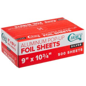 Aluminum Foil pop-up Sheet 9X10.75 - 6/500 3000/CS