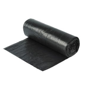 Black Trash Can Liner 33 gallon 33x39 1 Mil