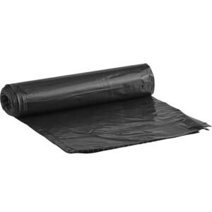 Black Trash Can Liner 45 Gallon 40×46 1.5 Mil